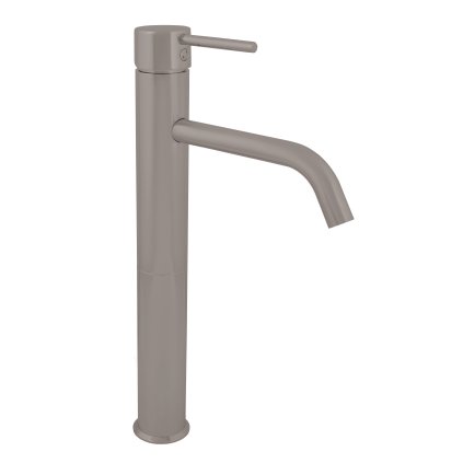 SEINA - Tall washbasin mixer without drain, Metal grey - shiny SE923.5MGL, RAV Slezák (Цвет МЕТАЛЛИЧЕСКИЙ СЕРЫЙ - блестящий, Размер 1/2")