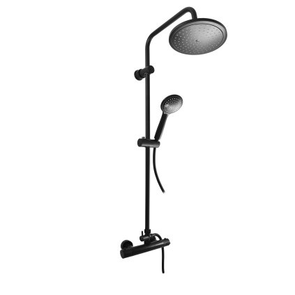 25165 2 4081 2 termostaticka sprchovy system s vodovodni baterii cerna matna trm81 5 7cmat rav slezak