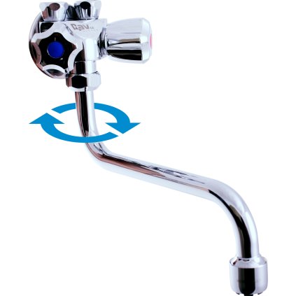 Смеситель для раковины для водонагревателей низкого давления, хром EN001/21, RAV Slezák (Цвет Хром)