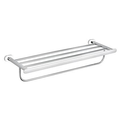26254 1 2638 1 yukon koupelnovy doplnek policka na rucniky 665 6 mm bila chrom yua0704cb rav slezak
