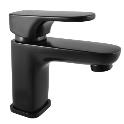 YUKON - Basin mixer without drain, Black - matt YU126.5CMAT, RAV Slezák (Цвет Черный - матовый, Размер 1/2")