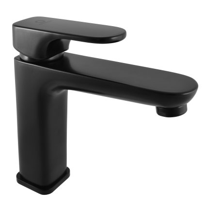 YUKON - Basin mixer without drain, Black - matt YU128.5CMAT, RAV Slezák (Цвет Черный - матовый, Размер 1/2")