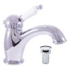 LABE - Basin mixer with drain, Chrome L527.5K, RAV Slezák (Цвет Хром, Размер 1/2")