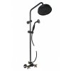 MORAVA RETRO - Shower system with faucet, Black matt/Old brass (Bronze) MK181.5/7CMATSM, RAV Slezák (Цвет Хром, Размер 1/2")
