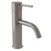 SEINA - Basin mixer without drain, Metal grey - shiny SE922.5MGL, RAV Slezák (Цвет МЕТАЛЛИЧЕСКИЙ СЕРЫЙ - блестящий, Размер 1/2")