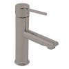 SEINA - Basin mixer without drain, Metal grey - shiny SE928.5MGL, RAV Slezák (Цвет МЕТАЛЛИЧЕСКИЙ СЕРЫЙ - блестящий, Размер 1/2")