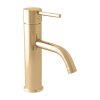 SEINA - Basin mixer without drain, Gold - shiny SE922.5Z, RAV Slezák (Цвет ЗОЛОТО - блестящее, Размер 1/2")
