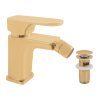 YUKON - Bidet faucet with outlet, Gold - brushed YU145.5KZK, RAV Slezák (Цвет ЗОЛОТО - матовое, Размер 1/2")