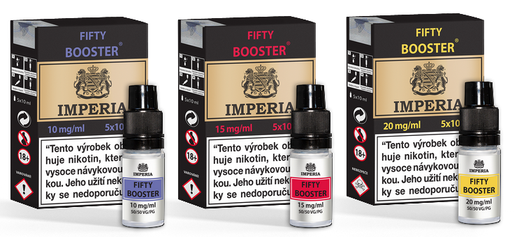Imperia Fifty nikotinová báze / booster