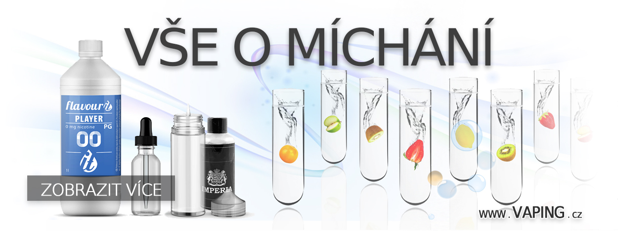 Jak namíchat e-liquid do e-cigarety