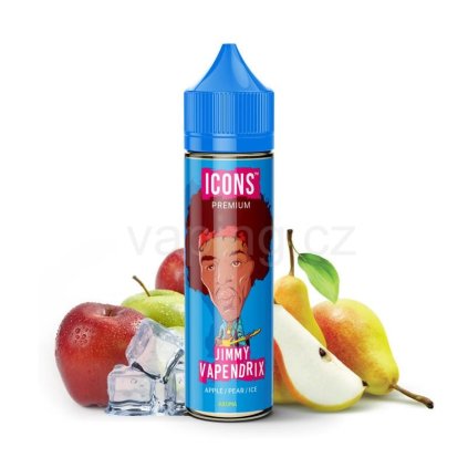11171 pro vape icons prichut jimmy vapendrix ledove jablko a hruska 20ml