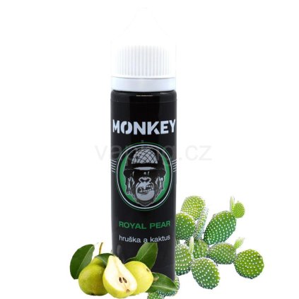 11357 monkey aroma royal pear hruska a kaktus 12ml
