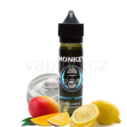 11363 monkey aroma monkey sperm jogurt s mangem a citrusy 8ml