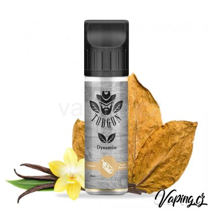 11789 aroma tobgun shake vape dynamite tabak vanilka 60 10ml