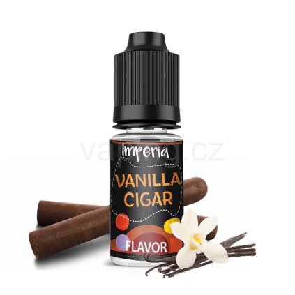 12077 imperia black label prichut vanilla cigar doutnikovy tabak s vanilkou 10ml