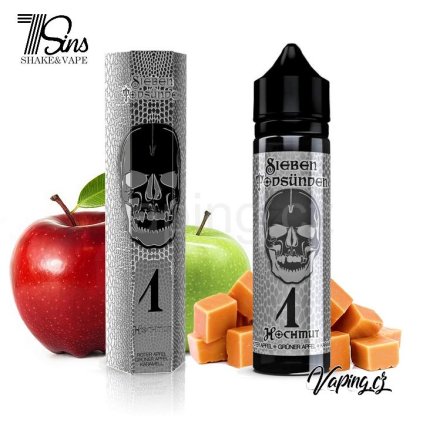 12452 aroma 7 sins shake vape 1 hockmut pycha jablka s karamelem 10ml