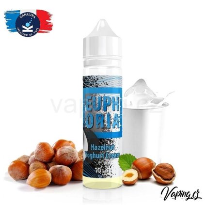 12698 euphoria prichut hazelnut yoghurt cream jogurtovy krem s orisky 60 10ml
