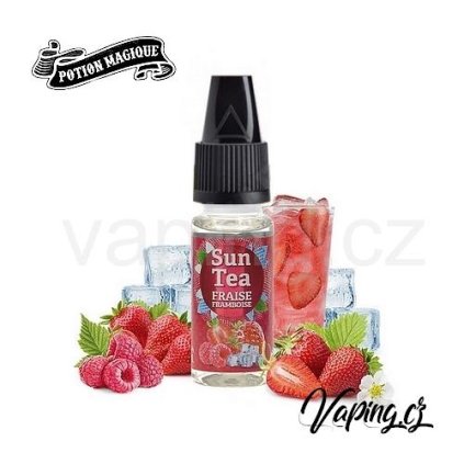 13259 sun tea aroma fraise framboise ice tea jahoda a malina 10ml