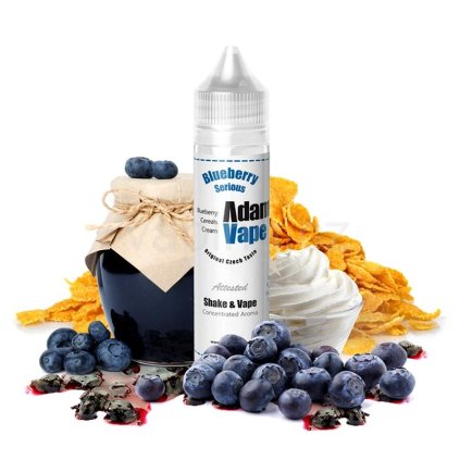 13379 aroma adams vape blueberry serious boruvkove cerealie s kremem 60 10ml