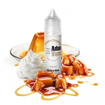 14135 aroma adams vape caramel pudding puding s karamelem 60 10ml