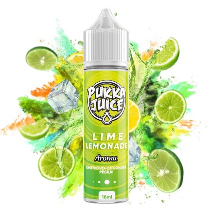 14585 prichut pukka juice lime lemonade limetkova limonada 60 18ml
