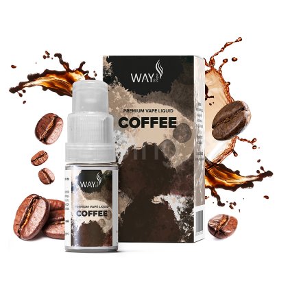 Way to Vape e-liquid COFFEE (káva) 10ml (Obsah nikotinu 18mg)
