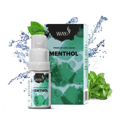 Way to Vape e-liquid MENTHOL (mentol) 10ml (Obsah nikotinu 18mg)
