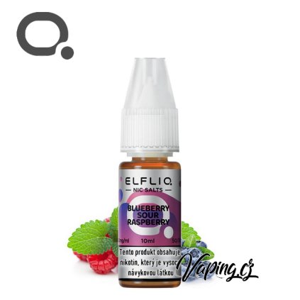 elfliq blueberry sour raspberry VAPING CZ