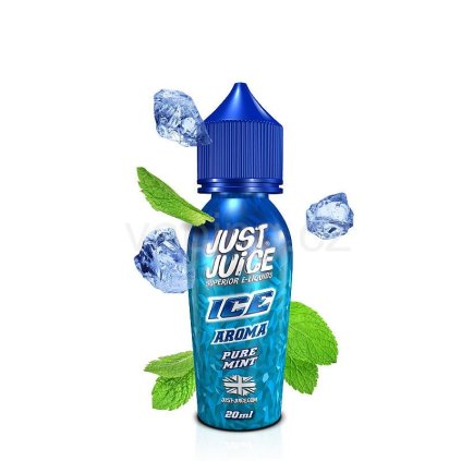 15911 just juice ice aroma pure mint mata a mentol 60 20ml
