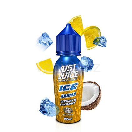 15917 just juice ice aroma citron coconut citron kokos a coolada 60 20ml