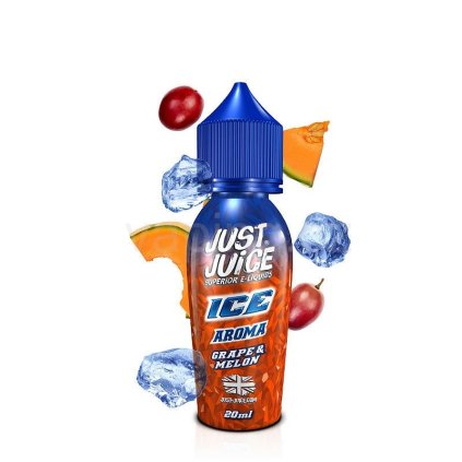 15920 just juice ice aroma grape melon hroznove vino meloun a coolada 60 20ml