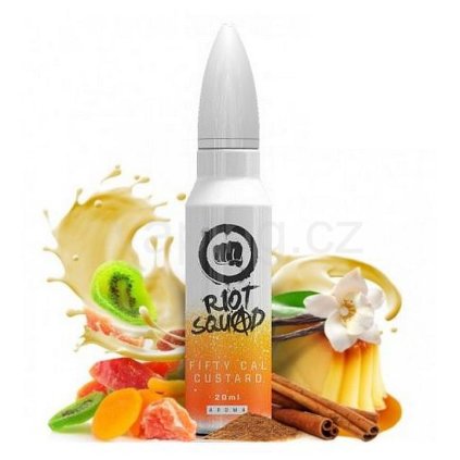 16094 riot squad aroma fifty cal custard 10 60ml
