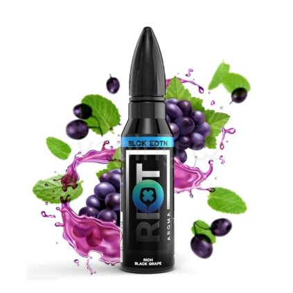 16106 riot squad aroma blck rich black grape 10 60ml