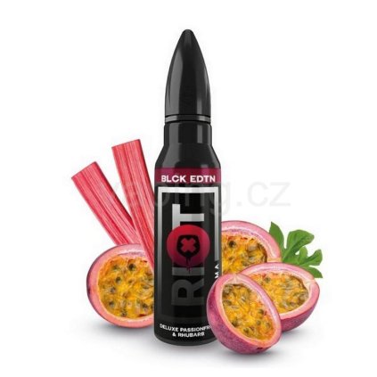16118 riot squad aroma blck deluxe passionfruit rhubarb 10 60ml