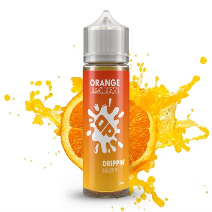 16139 drippin party aroma orange jacuzzi pomerancove bonbony 10 60ml shake vape