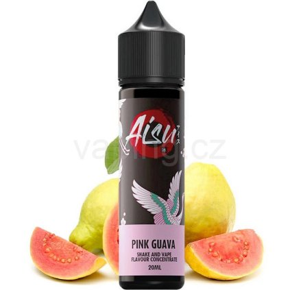 16865 zap juice aroma aisu pink guava chladiva kvajava 10ml