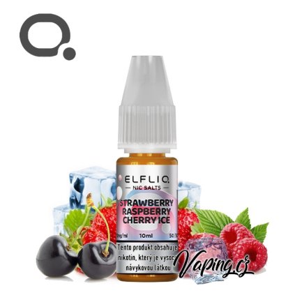 ELFliq STRAWBERRY raspberry cherry ice VAPING CZ