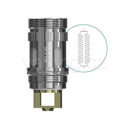 ismokaeleaf ismokaeleaf ecl zhavici hlava 03ohm ss316