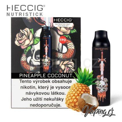 heccig PINEAPPLE COCONUT2 vaping cz