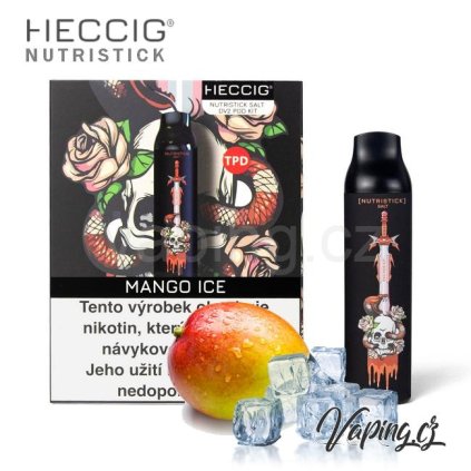 20891 heccig nutristick dv2 start kit mango ice ledove mango 15mg