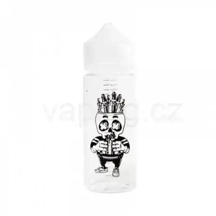 graduated bottle 120ml open skull vaping cz