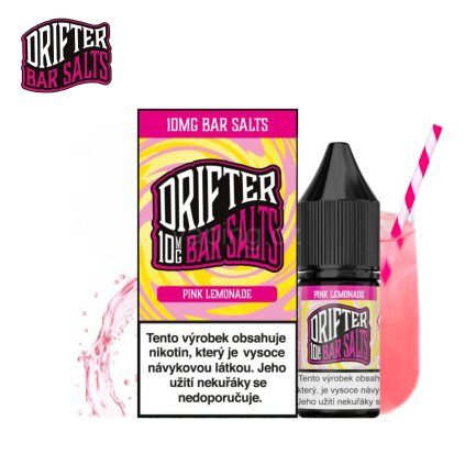 drifter bar salts pink lemonade 10ml 10mg vaping cz