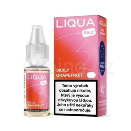 liqua salt sicily grapefruit vaping cz