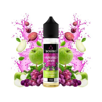 Bombo Apple and Grape Jablko a hroznove vino 15ml