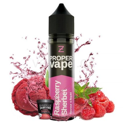 zeus juice proper vape s v raspberry sherbet 20ml vaping cz