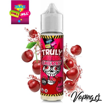 chill pill truly cherry vaping cz