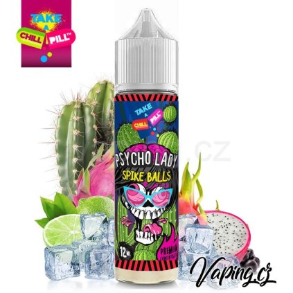 chill pill psycho lady spike ball vaping cz