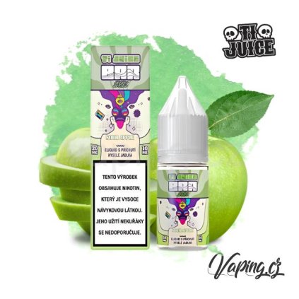 25460 ti juice e liquid bar series sour apple 10ml kysele jablko 20mg