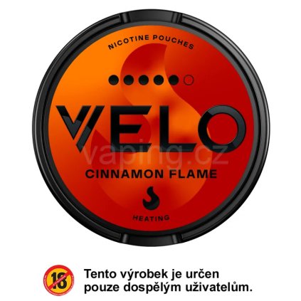 Velo cinnamon flame vaping cz