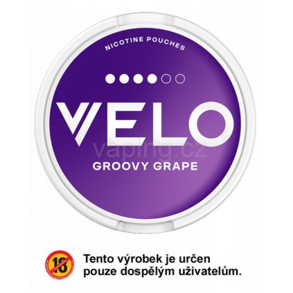 Velo groovy grape vaping cz